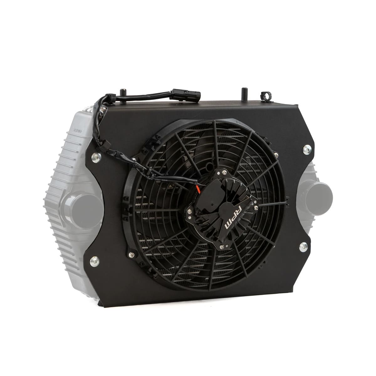 RPM Kawasaki Teryx H2 Brushless Stock Intercooler Fan & Sealed Shroud Kit