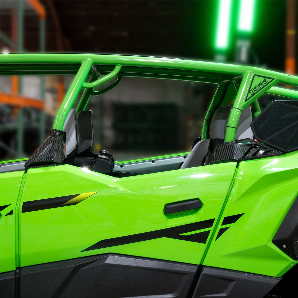RPM Kawasaki Teryx H2 Carbon Fiber 4 Piece Pillar Covers Kit