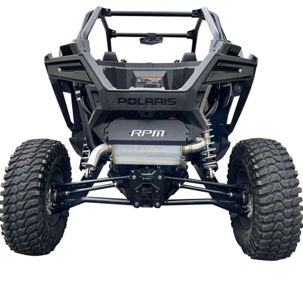 RPM Polaris Pro XP/ Turbo R Rear Fascia Delete Shield/ Muffler Cover