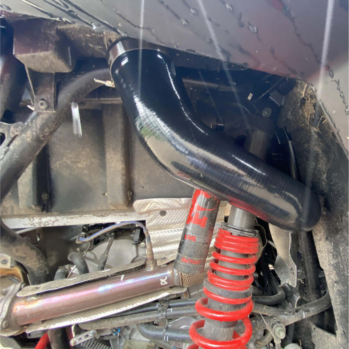 RPM Polaris RZR Big Fatty HD Silicone Intake Tube