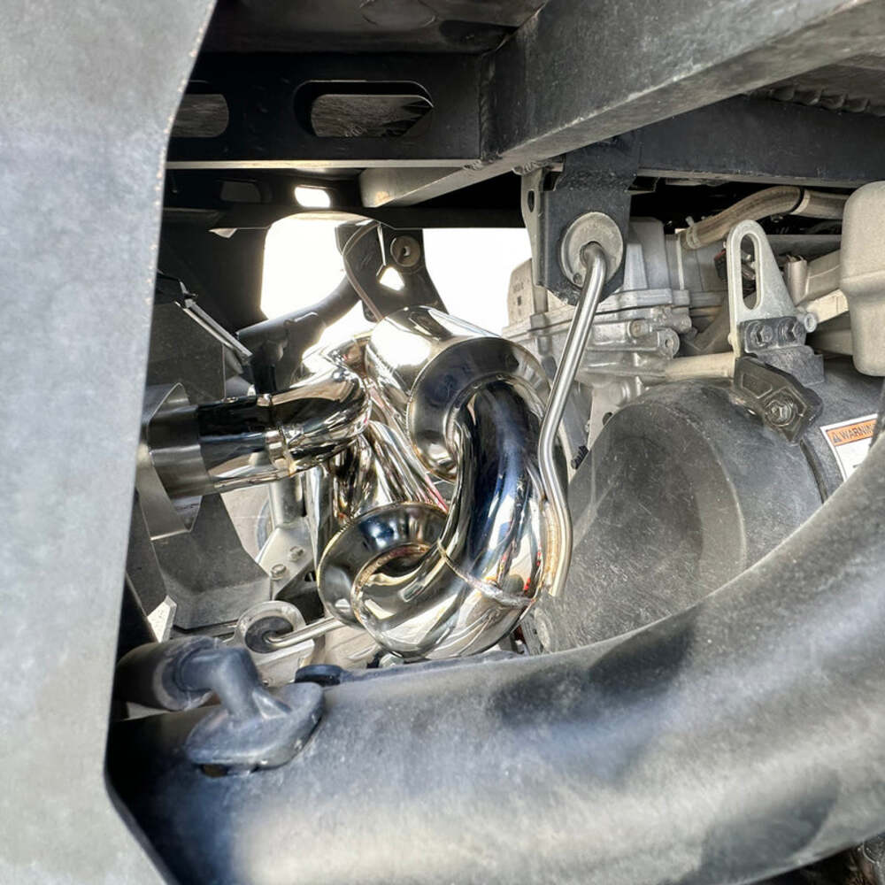 RPM Polaris RZR Pro R 3" Dual Sport Muffler W/ 3" Tip