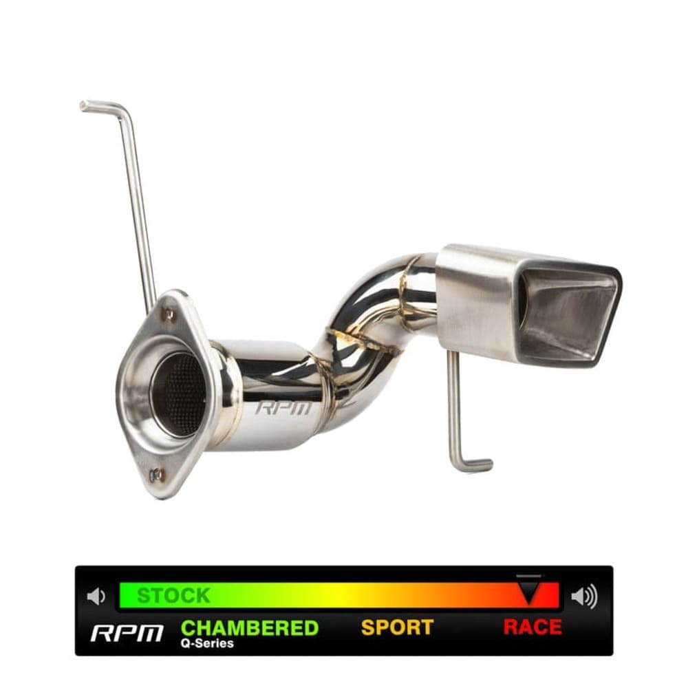 RPM Polaris RZR Pro R 3" Race Pipe w/ 3" RPM Tip / Race Muffler / Muffler Delete