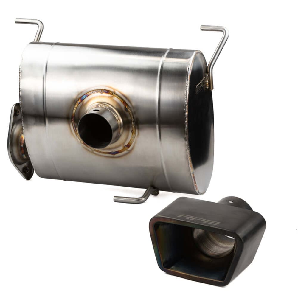 RPM Polaris RZR Pro R E Valve Electric Muffler Chambered 3" Performance Exhaust