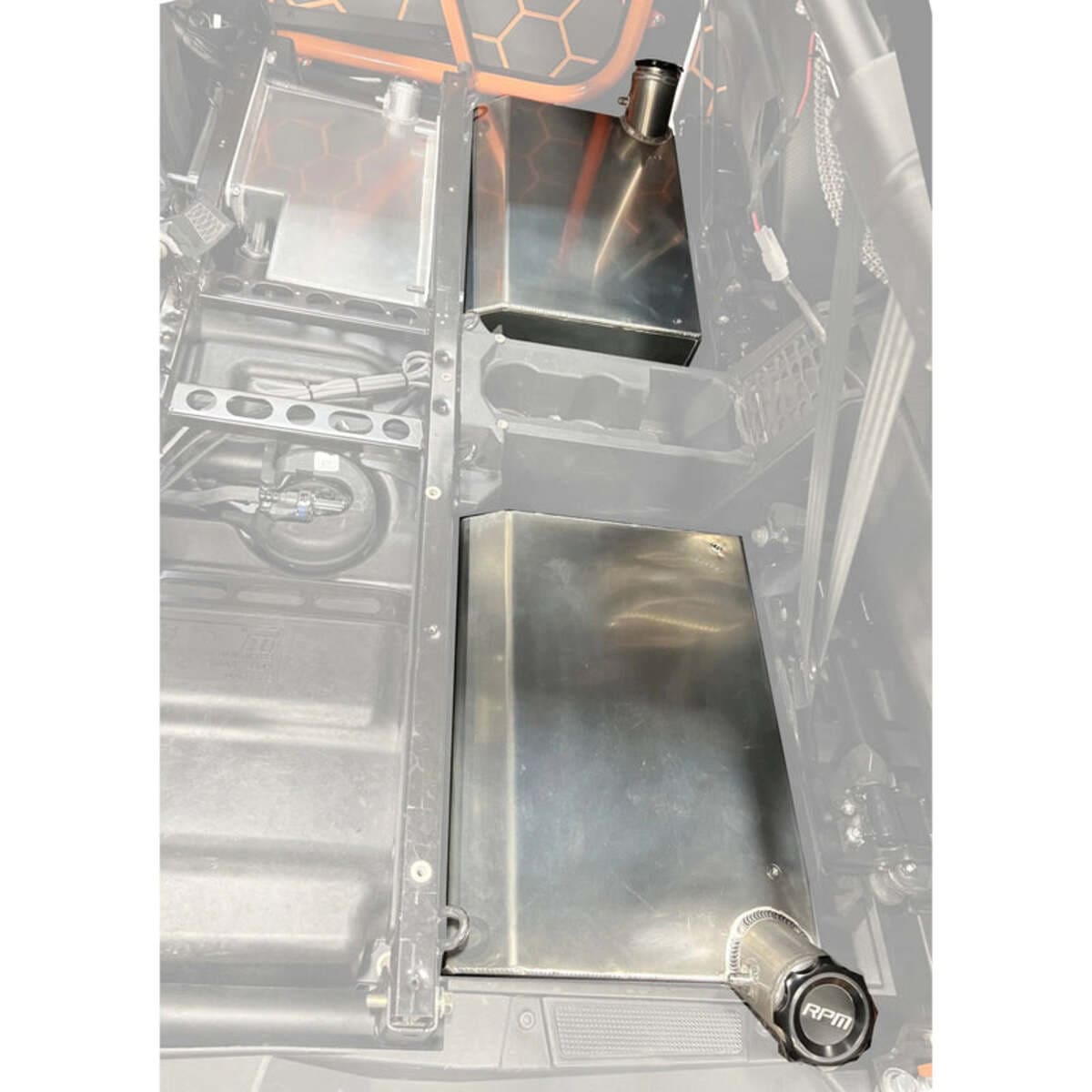 RPM Polaris RZR Pro R/ Turbo R 4 Seat 7.5 Gallon Floor Board Fuel Tank