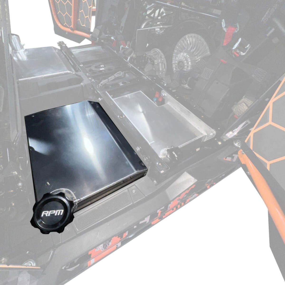 RPM Polaris RZR Pro R/ Turbo R 4 Seat 7.5 Gallon Floor Board Fuel Tank