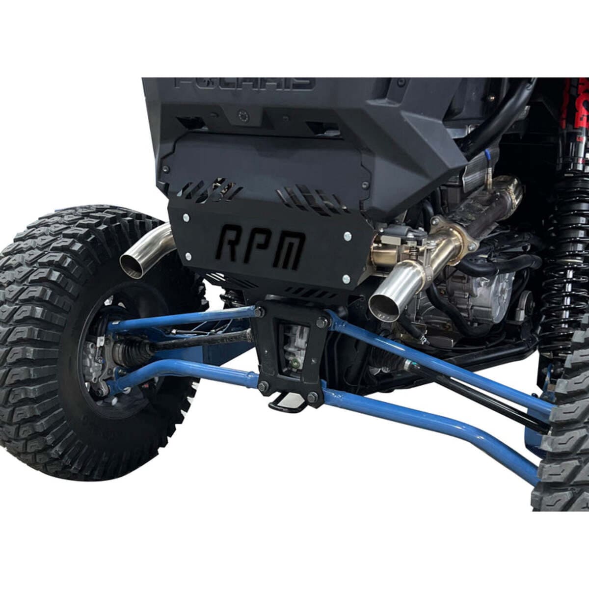 RPM Polaris RZR Pro XP / Turbo R E-Valve Dual Tip Captains Choice Exhaust