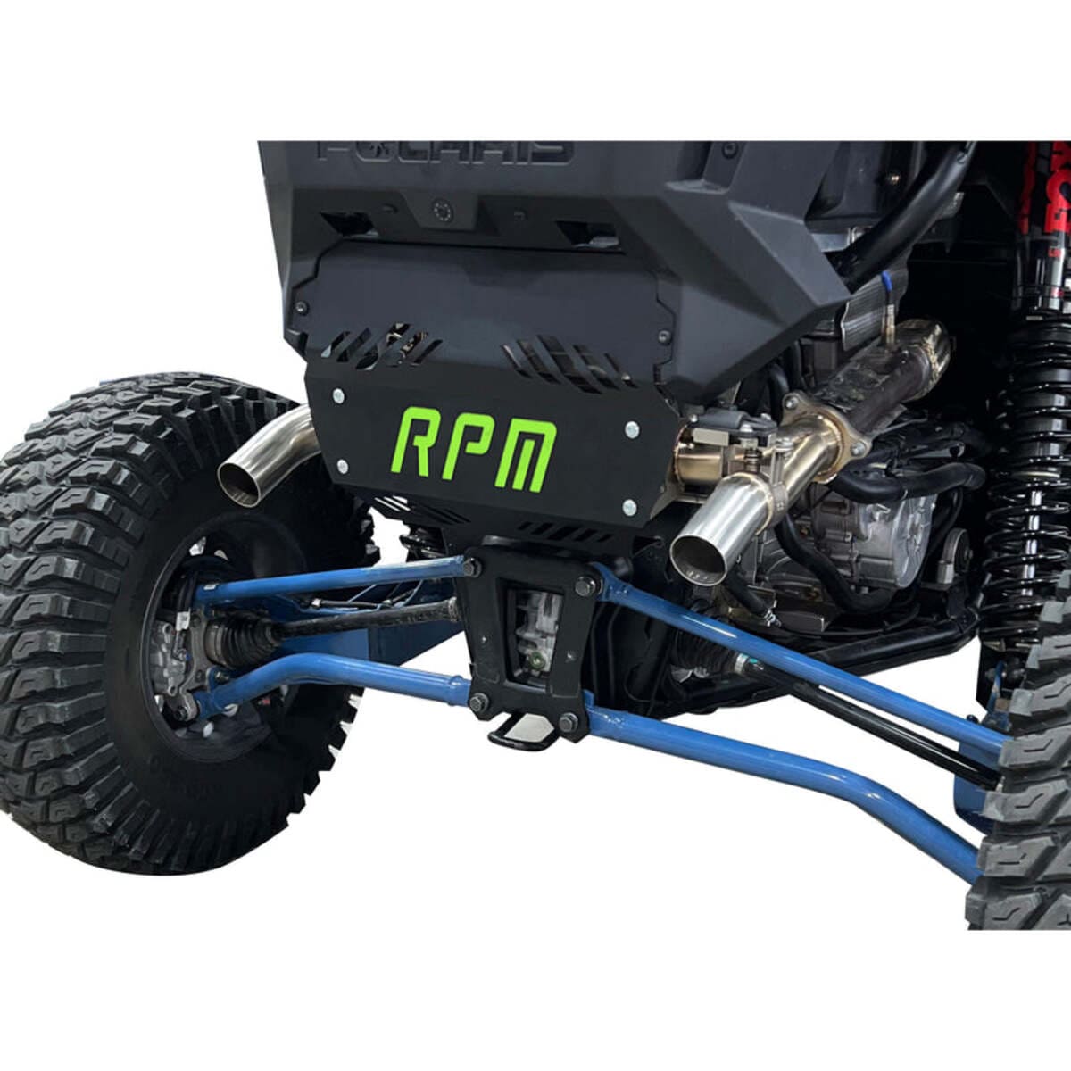 RPM Polaris RZR Pro XP / Turbo R E-Valve Dual Tip Captains Choice Exhaust