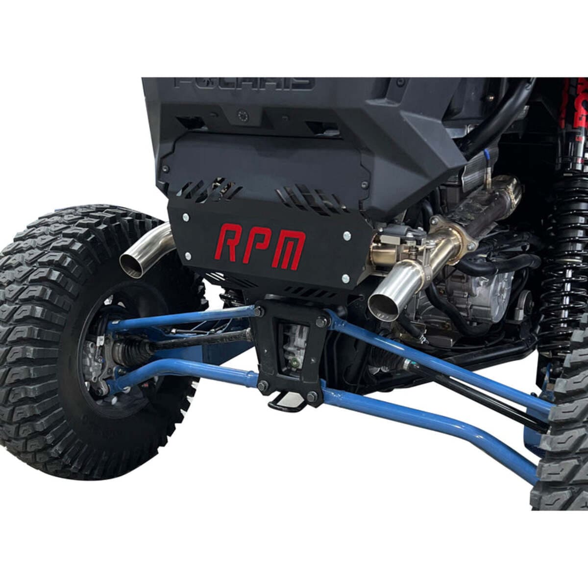 RPM Polaris RZR Pro XP / Turbo R E-Valve Dual Tip Captains Choice Exhaust