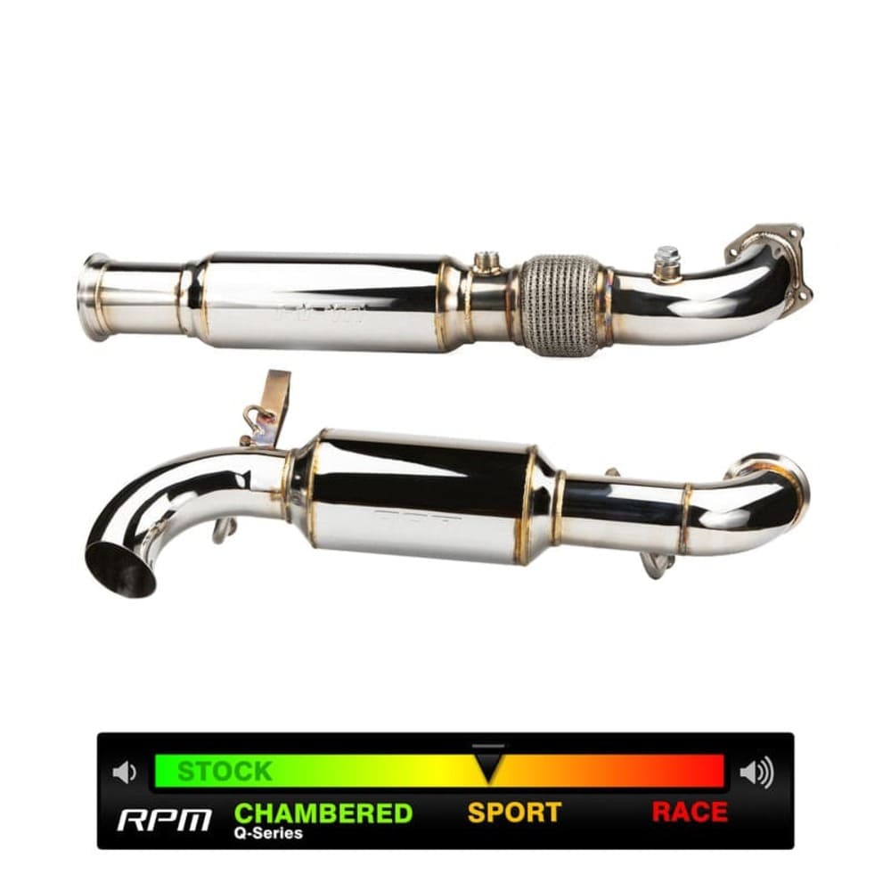 RPM Polaris RZR Pro XP / Turbo R / Pro S Monster Core 3" Muffler & Mid Pipe