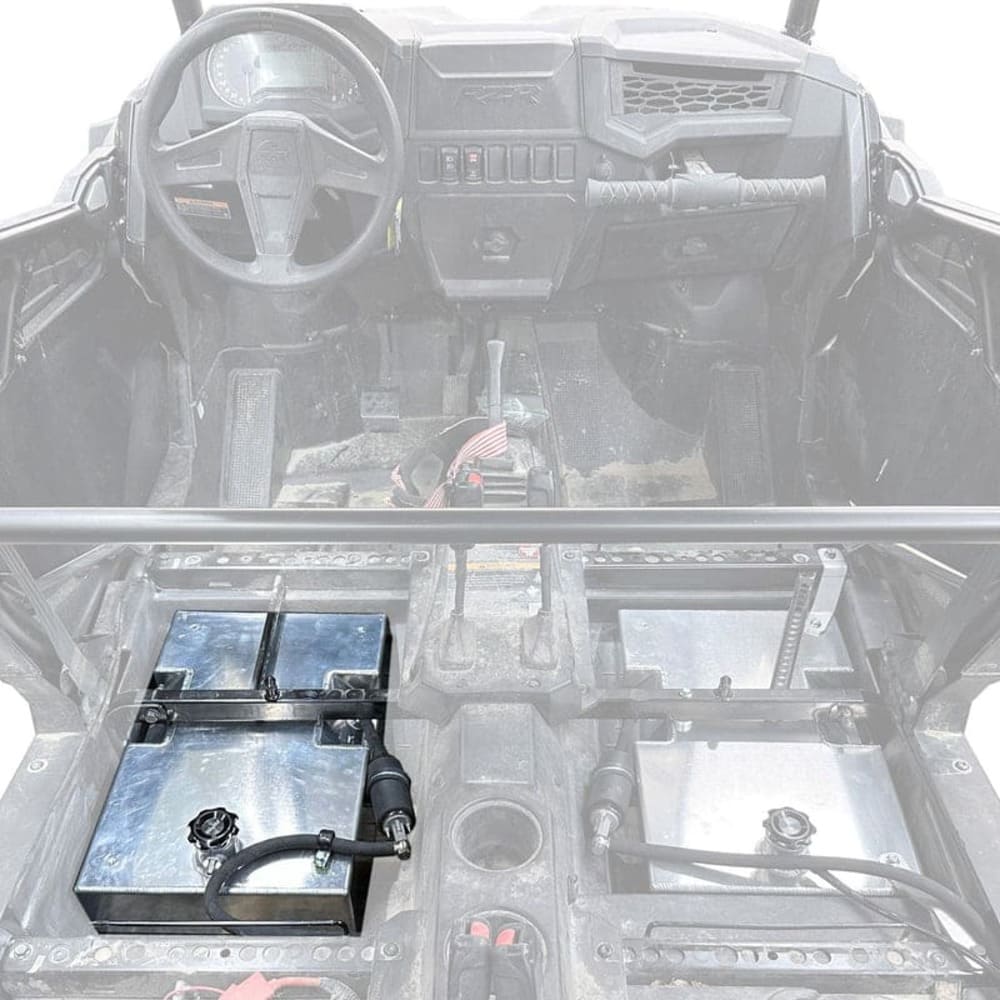 RPM Polaris RZR XP 1000 / Turbo / Turbo S 4 Seat 4.5 G Auxiliary Fuel Gas Tank Kit