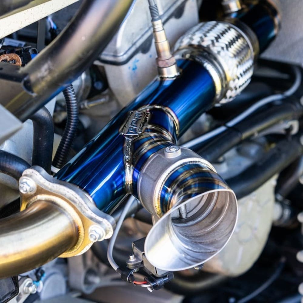 RPM Polaris RZR XP Turbo / Pro XP / Pro S / Turbo R / Turbo S Titanium E-Valve 3" Electronic Dump Valve Exhaust