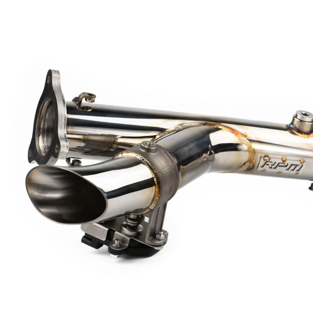 RPM Polaris RZR XP Turbo/ Pro XP & Turbo R 2.5" Captains Choice Electric Side Dump E-Valve Exhaust