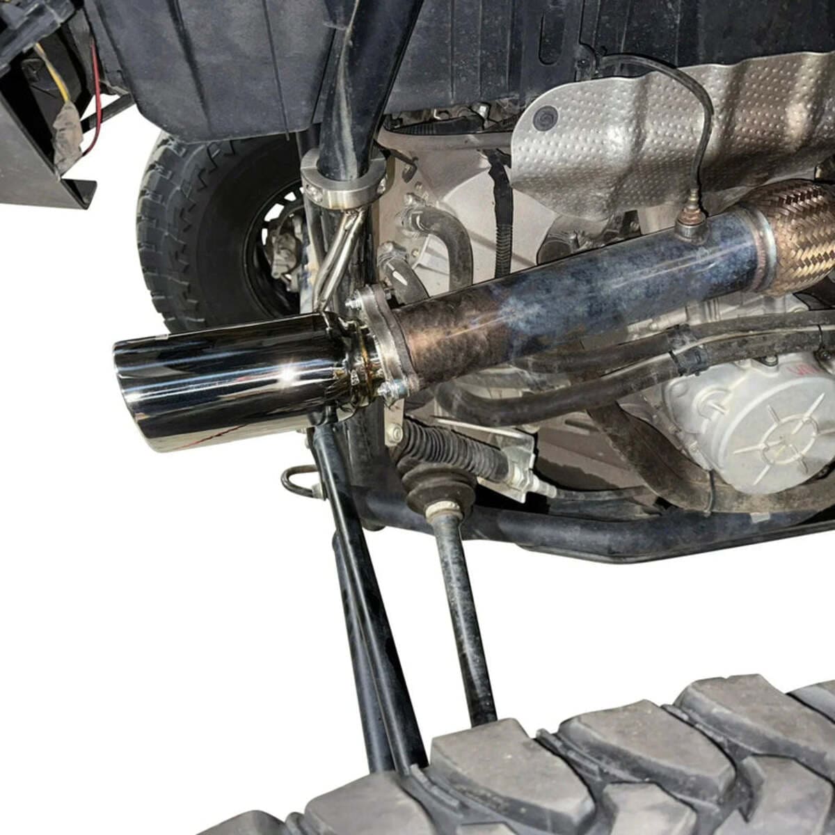 RPM Polaris RZR XP Turbo/ Turbo S Slip On Muffler Delete Race Pipe