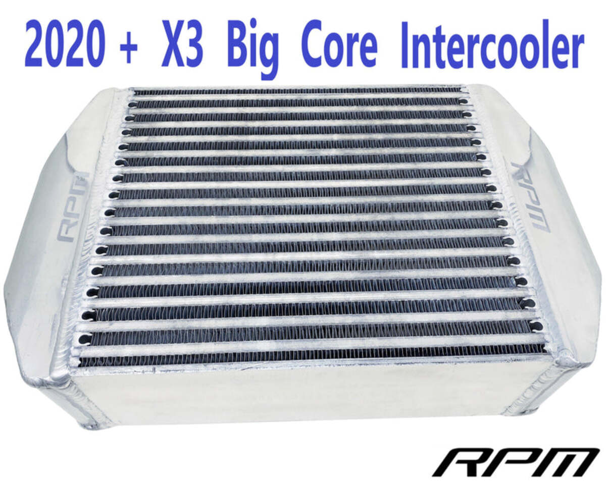 RPM Powersports '20+ Can-Am X3 Big Core Intercooler 120hp, 172hp and 195hp Upgrade