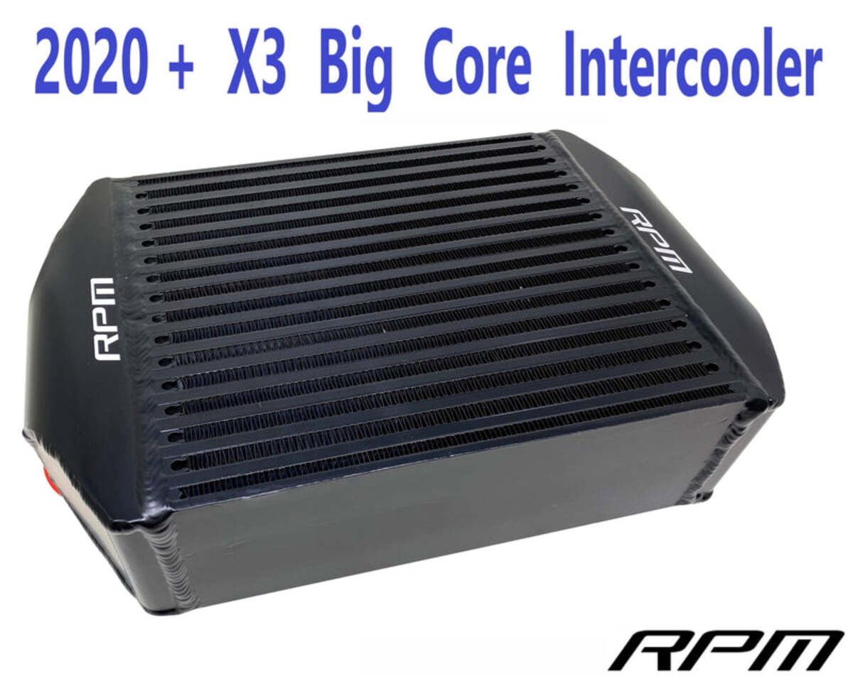 RPM Powersports '20+ Can-Am X3 Big Core Intercooler 120hp, 172hp and 195hp Upgrade