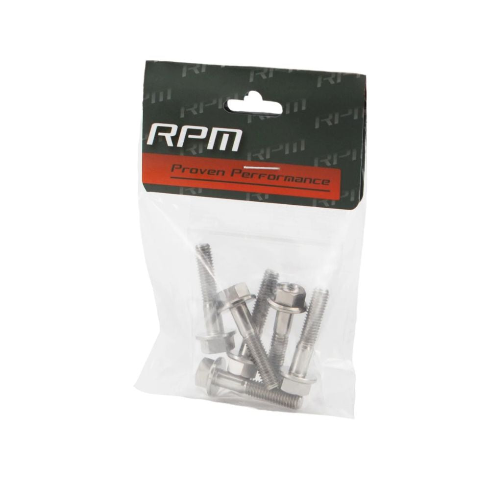 RPM Powersports '26 CFMoto Z10 Titanium Primary Clutch Cover Bolts - Set Of 6