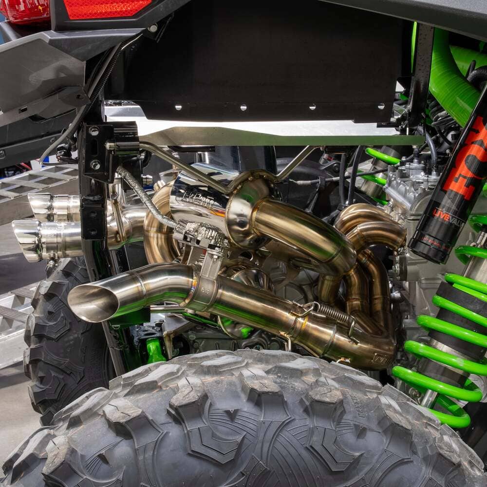 RPM Powersports Kawasaki Teryx H2 2.5" Dual Sport Full Exhaust & Optional E-Valve