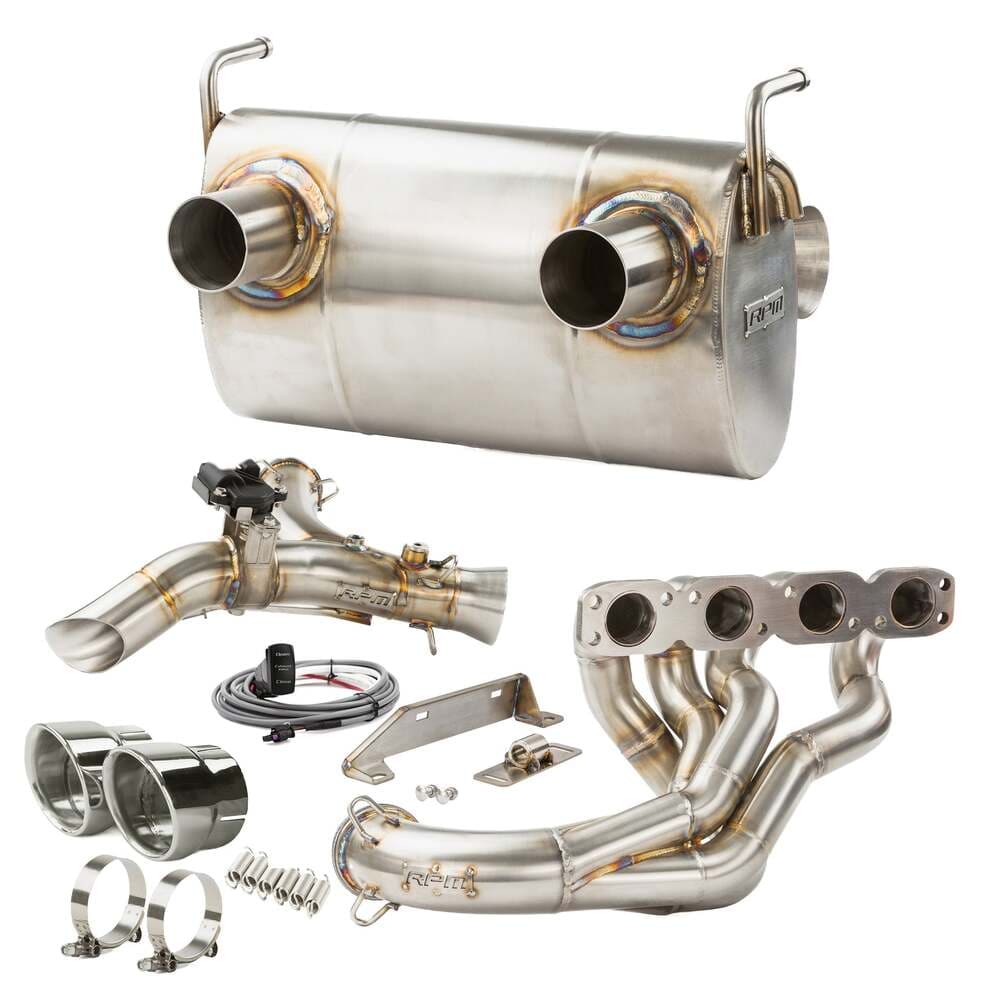 RPM Powersports Kawasaki Teryx H2 2.5" Full Exhaust System w/ Chambered Muffler & Optional E-Valve