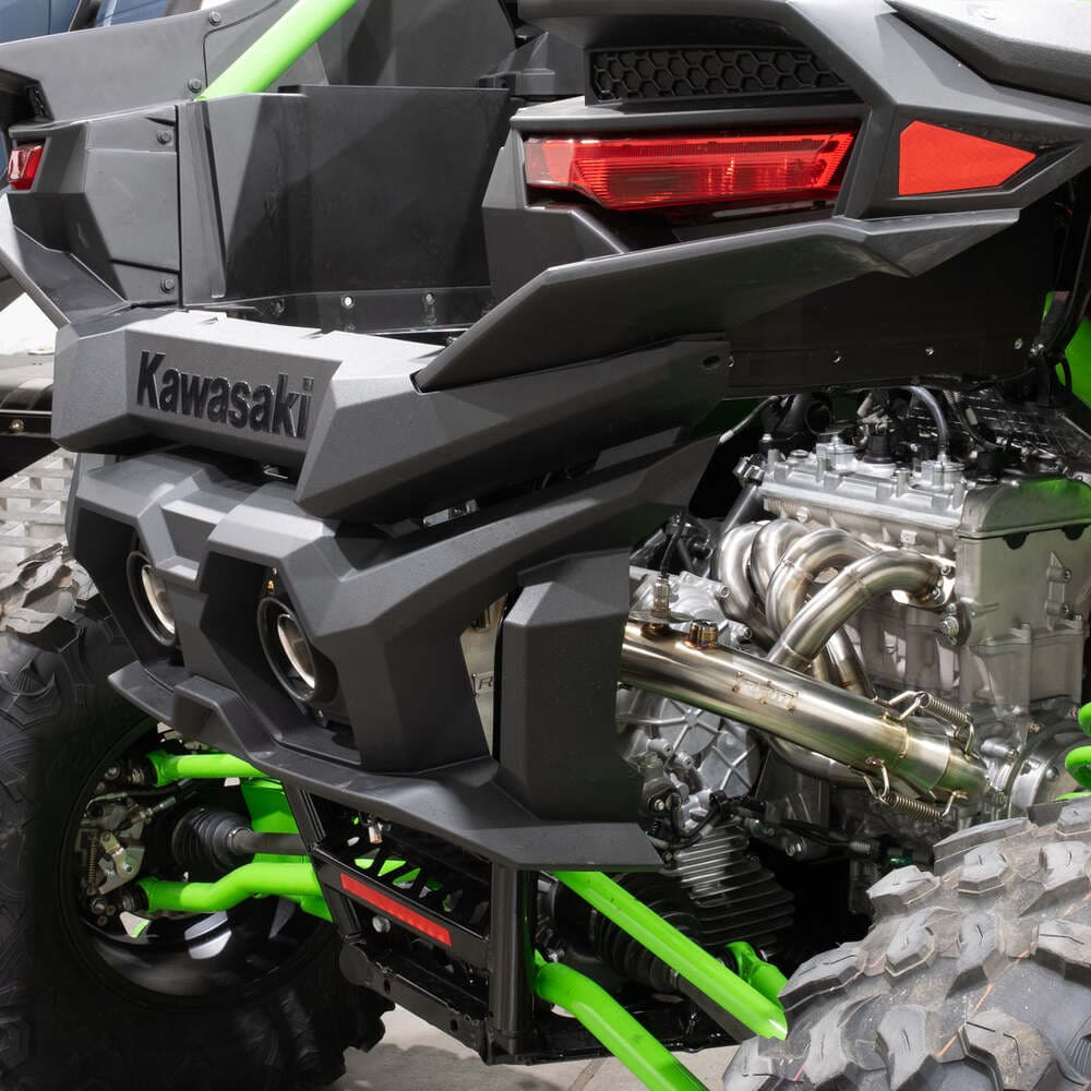 RPM Powersports Kawasaki Teryx H2 2.5" Full Exhaust System w/ Chambered Muffler & Optional E-Valve