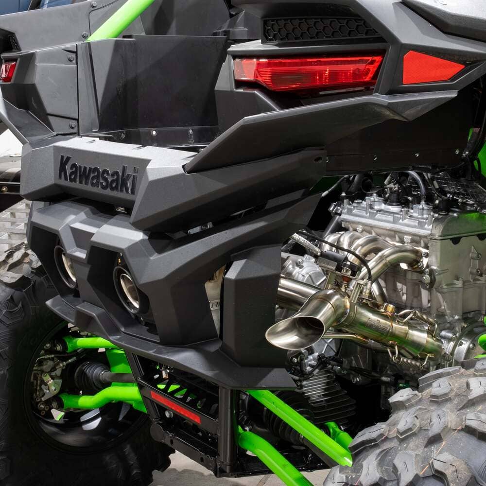 RPM Powersports Kawasaki Teryx H2 2.5" Full Exhaust System w/ Chambered Muffler & Optional E-Valve
