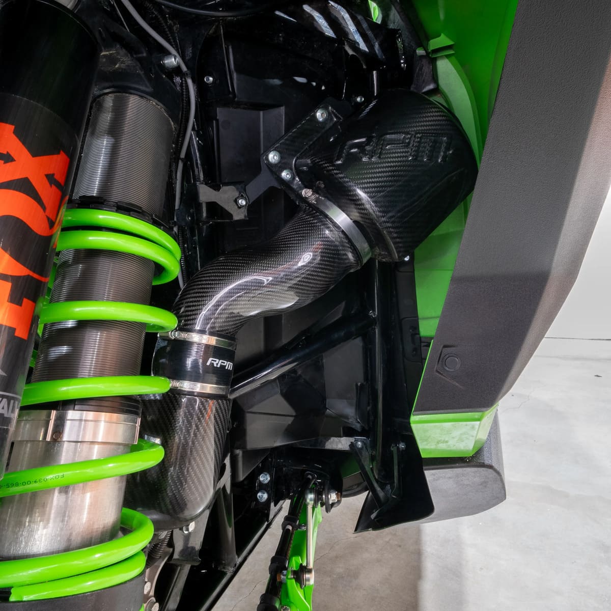 RPM Powersports Kawasaki Teryx H2 Supercharged Carbon Cold Air High Flow Race Intake