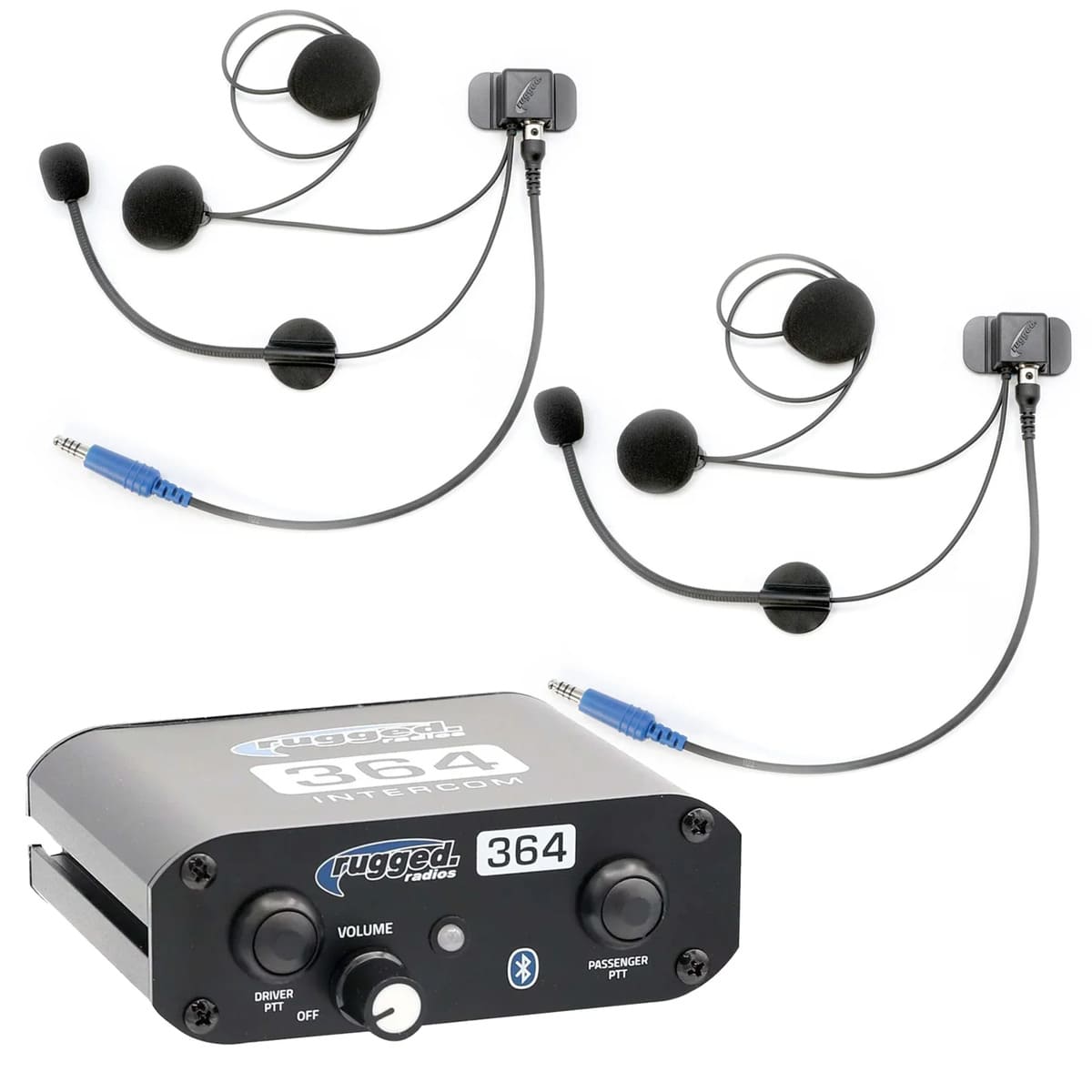 Rugged Radios 2-Person 364-Bluetooth Intercom Kit
