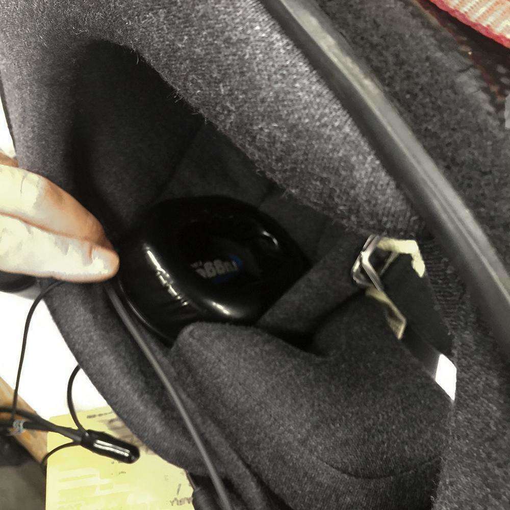 Rugged Radios Alpha Audio Speaker Pods - Velcro Mounting and Gel Ear Pods - Mono 3.5mm