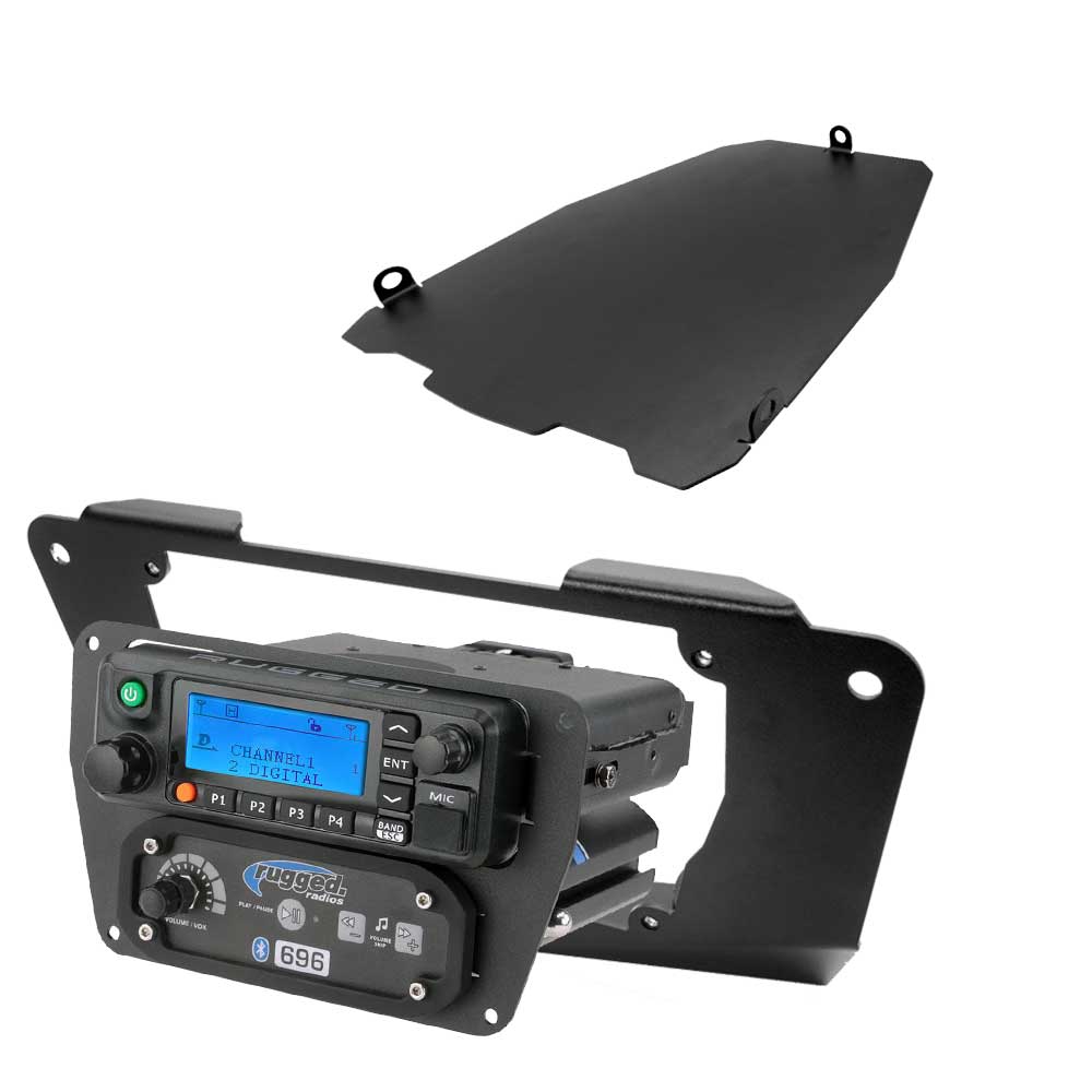 Rugged Radios Can-Am Maverick Commander Multi-Mount Kit for Rugged UTV Radios and Intercoms