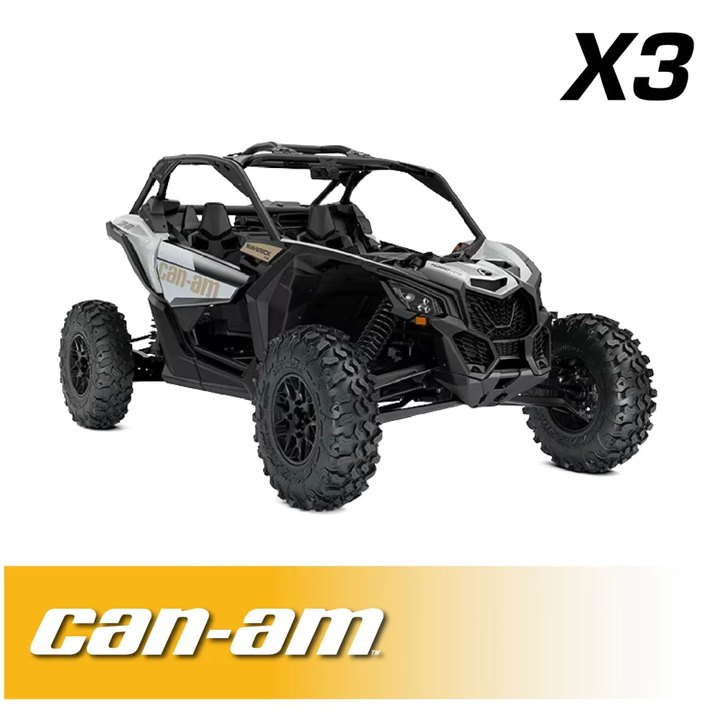 Rugged Radios Can-Am Maverick X3 Complete Communication Kit with Intercom and 2-Way Radio
