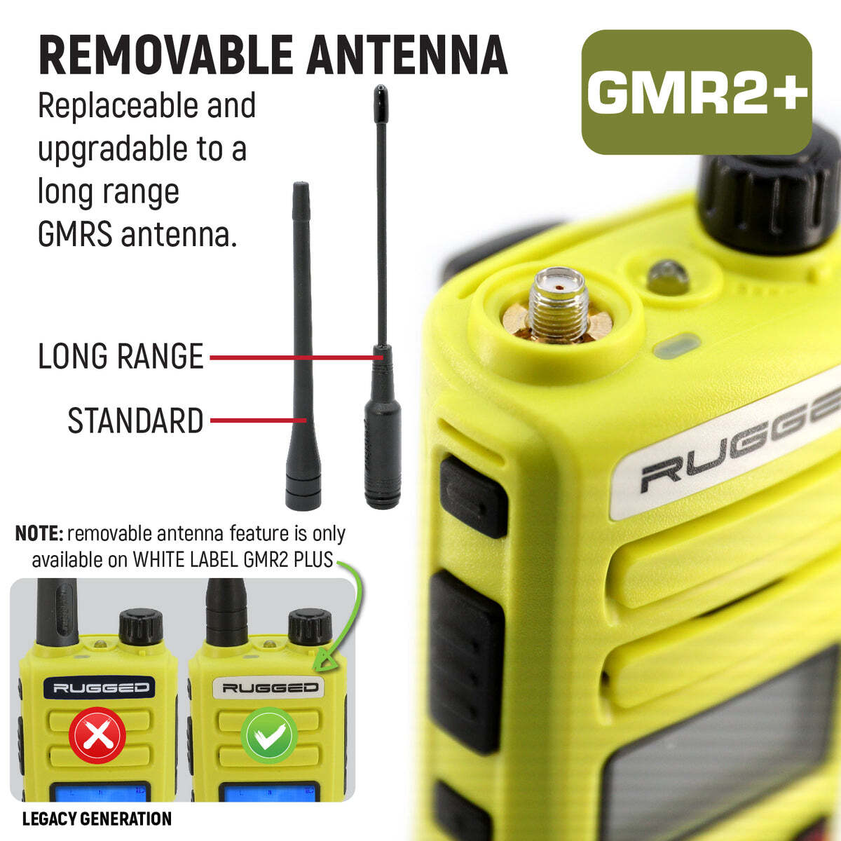 Rugged Radios GO BAG - High Visibility GMR2 PLUS Emergency Radio Bundle