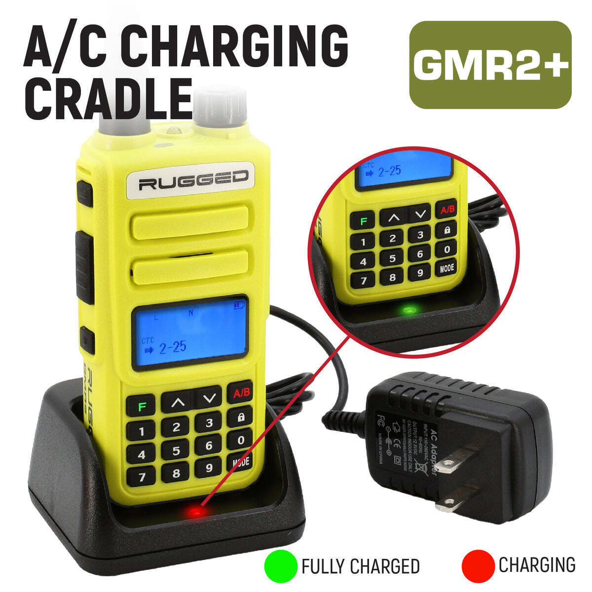 Rugged Radios GO BAG - High Visibility GMR2 PLUS Emergency Radio Bundle