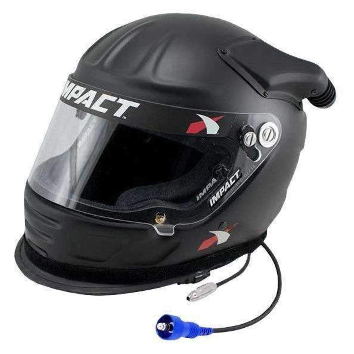 Rugged Radios Impact Race Offset Air Draft OS20 Helmet With Offroad Wired Helmet Kit
