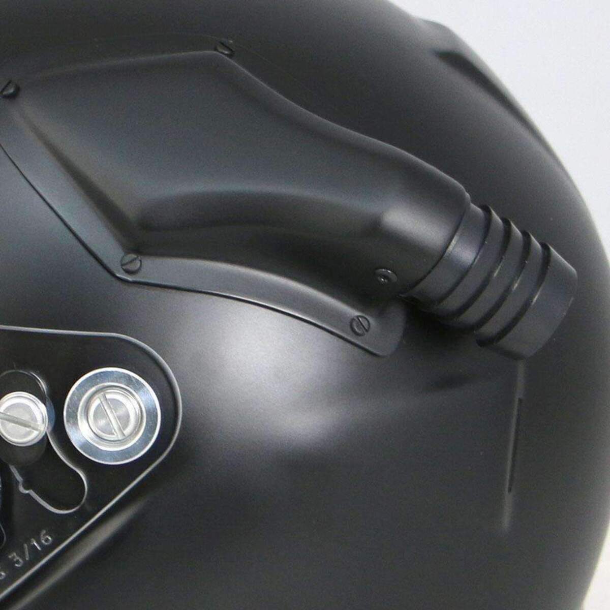 Rugged Radios Impact Race Offset Air Draft OS20 Helmet With Offroad Wired Helmet Kit