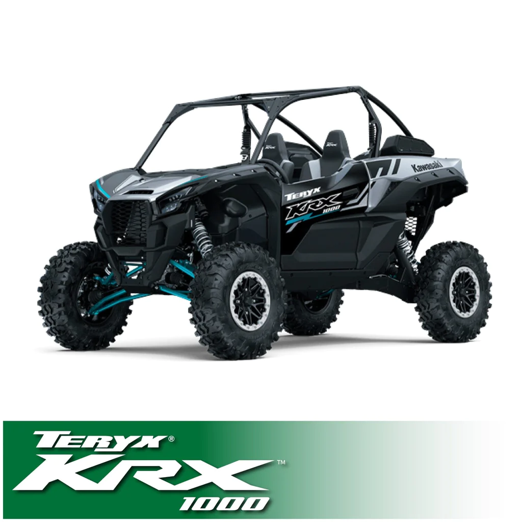 Rugged Radios Kawasaki Teryx KRX Complete Communication Kit with Intercom and 2-Way Radio