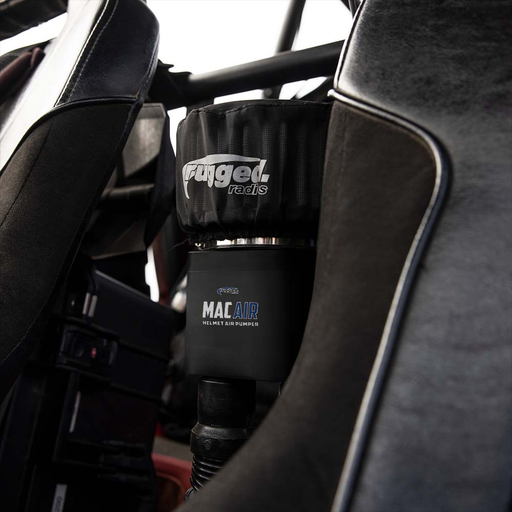 Rugged Radios MAC Air 4-Person Helmet Air Pumper Bundle