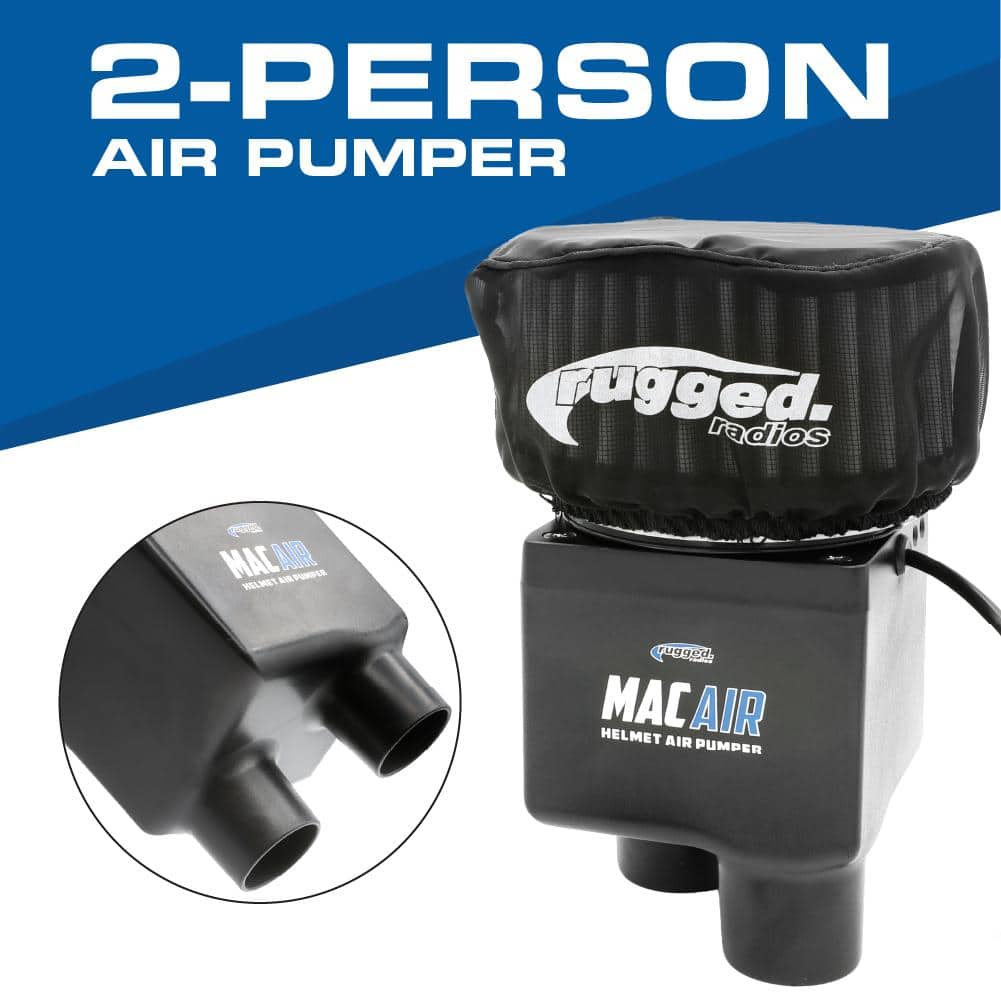 Rugged Radios MAC Air 2-Person Helmet Air Pumper
