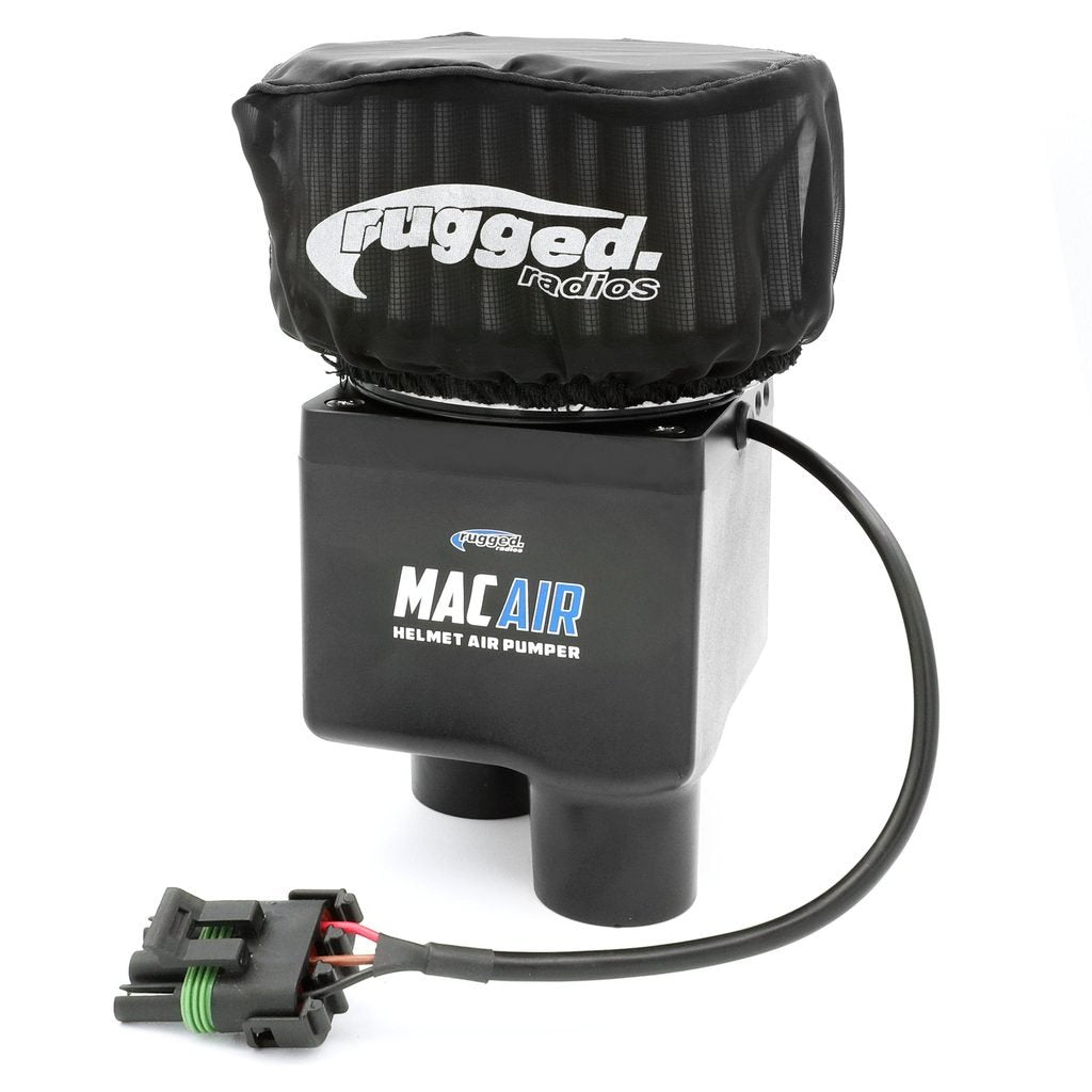 Rugged Radios MAC Air 2-Person Helmet Air Pumper Bundle