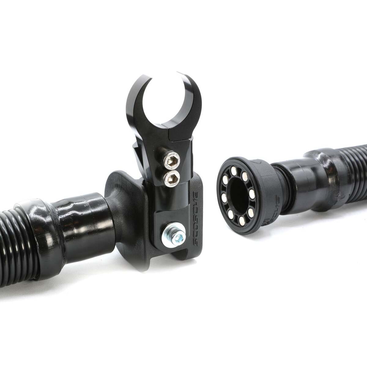 Rugged Radios MAC-XC Magnetic Quick-Release for Helmet Air Pumper