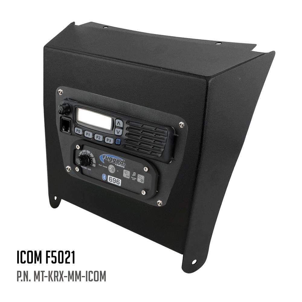 Rugged Radios Kawasaki KRX Multi-Mount Kit for M1 / RM45 / RM60 / GMR45 Radio and Rugged Intercom