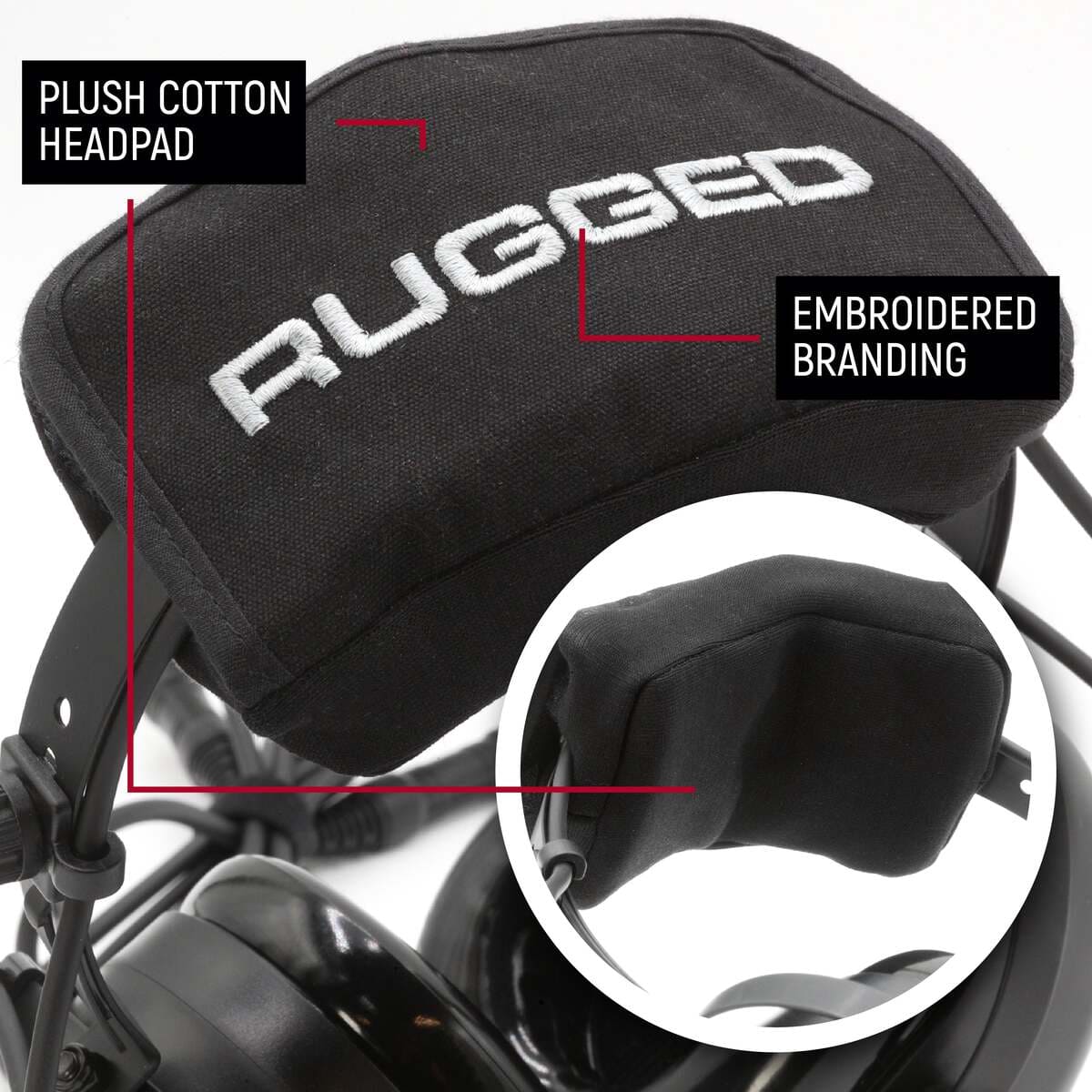 Rugged Radios Polaris General Bluetooth Aviation Headset