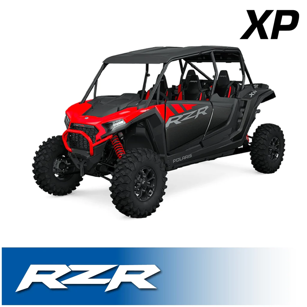 Rugged Radios Polaris RZR XP Complete Communication Kit with Rocker Switch Intercom and 2-Way Radio