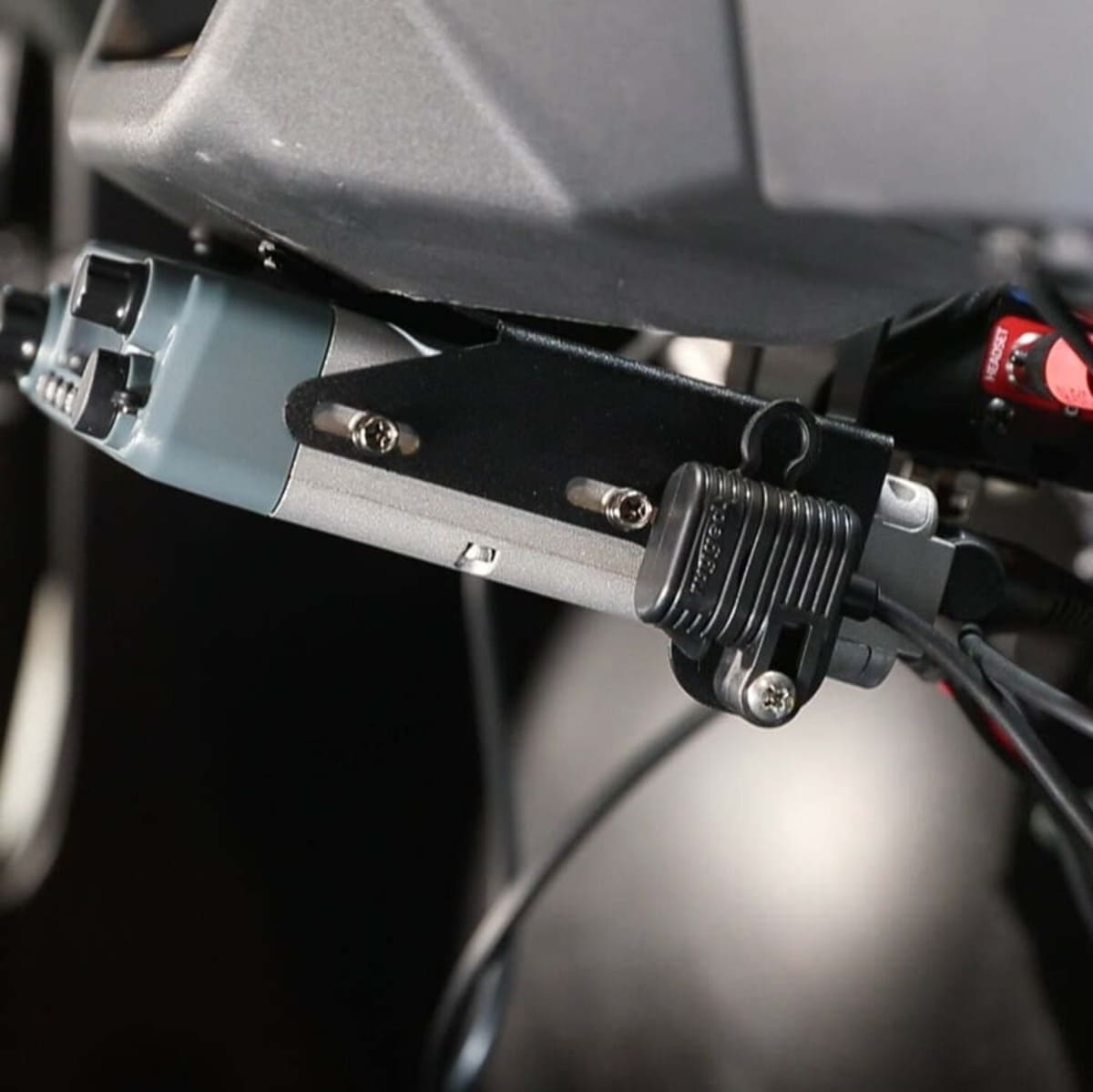 Rugged Radios Polaris RZR XP Radio & Remote Head Intercom Mount