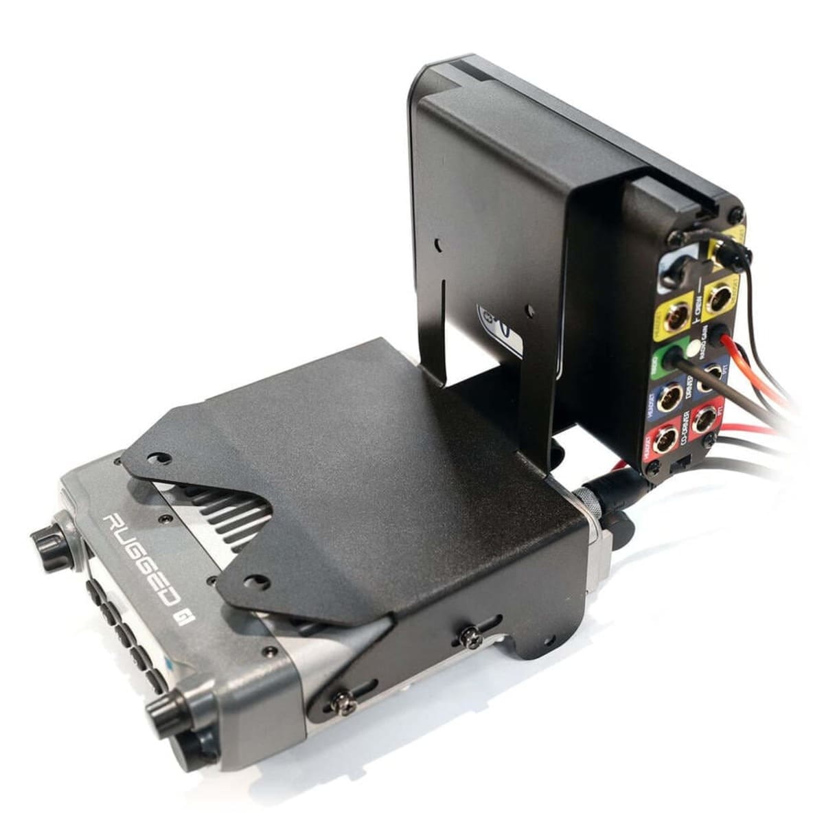 Rugged Radios Polaris RZR XP Radio & Remote Head Intercom Mount