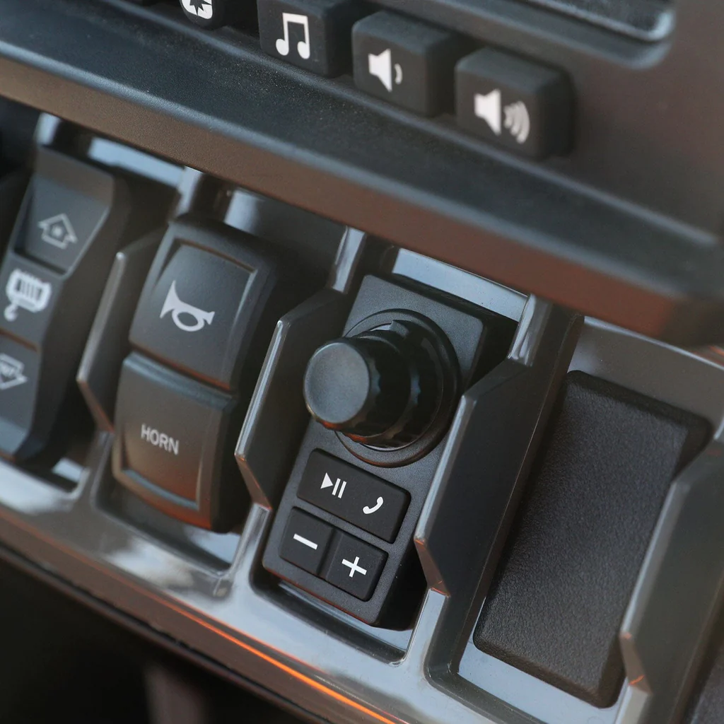 Rugged Radios Polaris RZR XP Complete Communication Kit with Rocker Switch Intercom and 2-Way Radio