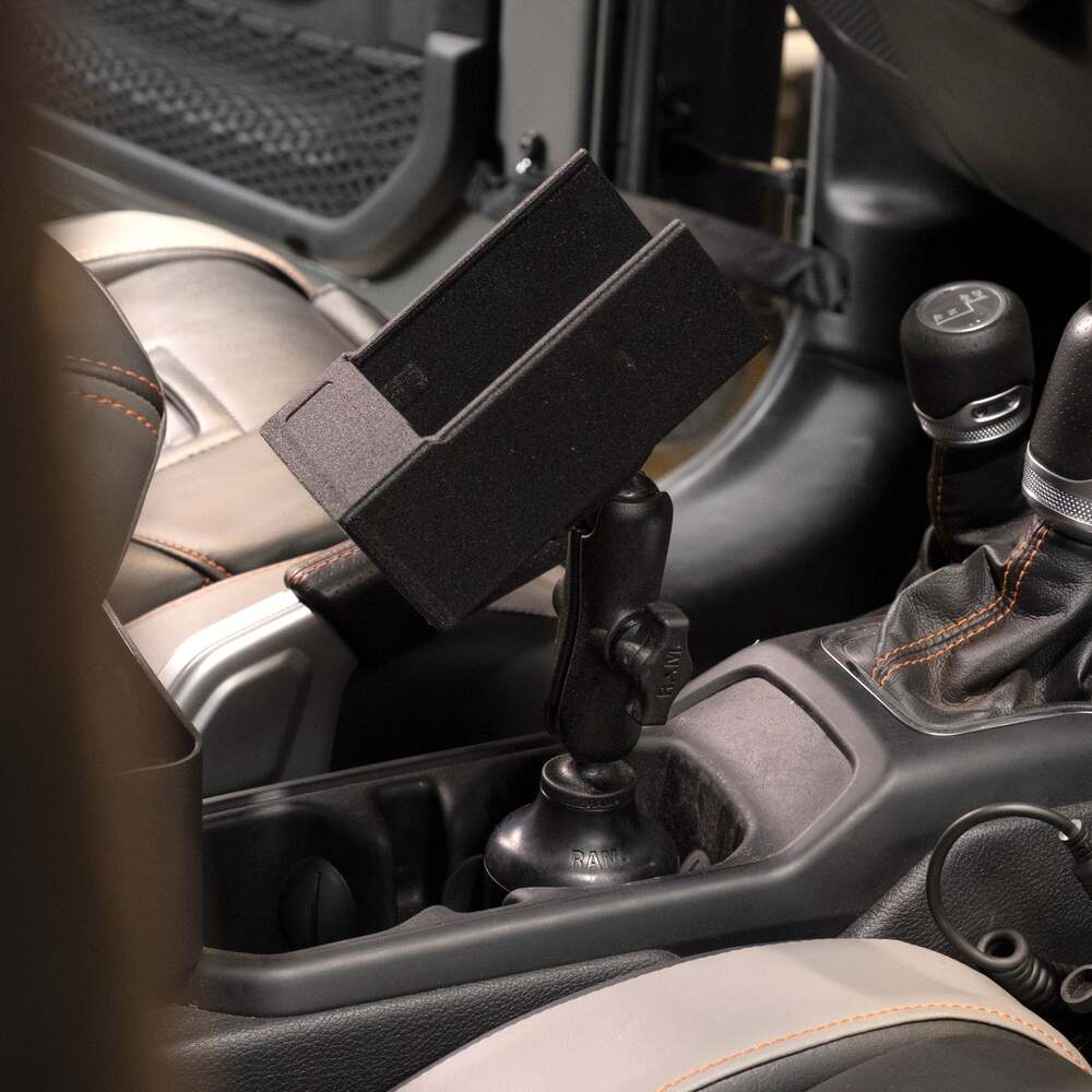 Rugged Radios RAM Stubby Cup Holder Ball Base