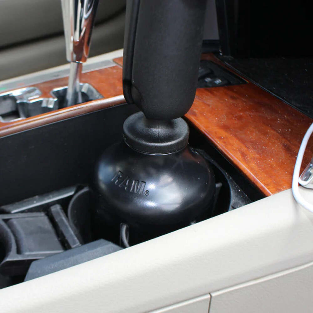 Rugged Radios RAM Stubby Cup Holder Ball Base