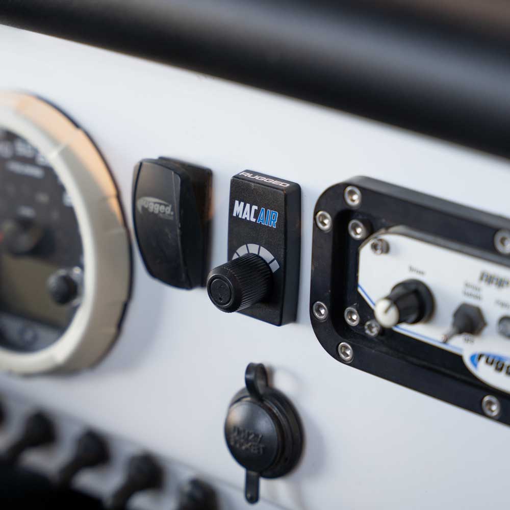 Rugged Radios Rocker Switch Variable Speed Controller (VSC) for MAC Helmet Air Pumper