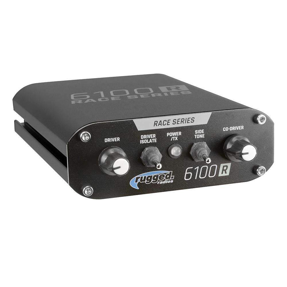 Rugged Radios RRP6100 2 Person Race Intercom System with Helmet Kits