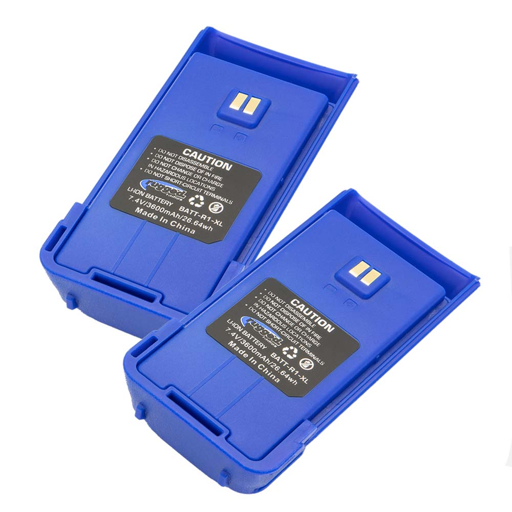 Rugged Radios Ready Pack - With Rugged R1 Handheld Radios - Digital and Analog Business Band