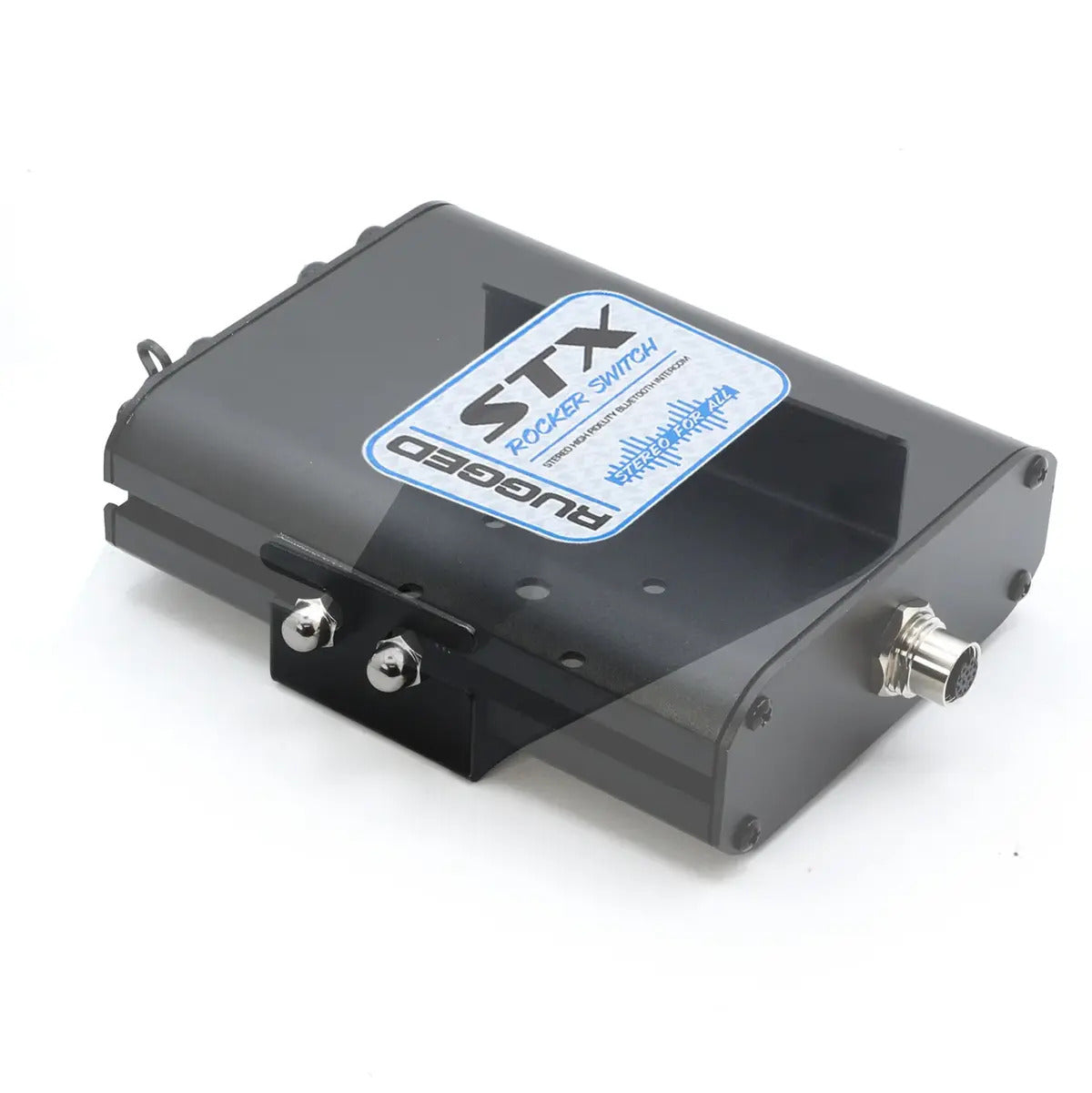 Rugged Radios STX Remote Head Stereo High Fidelity Intercom with Bluetooth Music